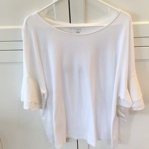 14th and Union white short-sleeve tee. NWT.